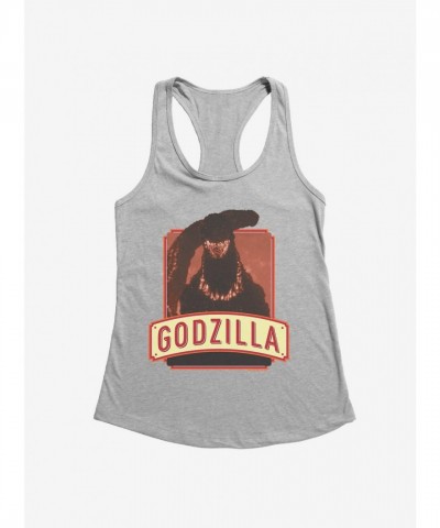 Godzilla Rawr Girls Lightweight Tank Top
