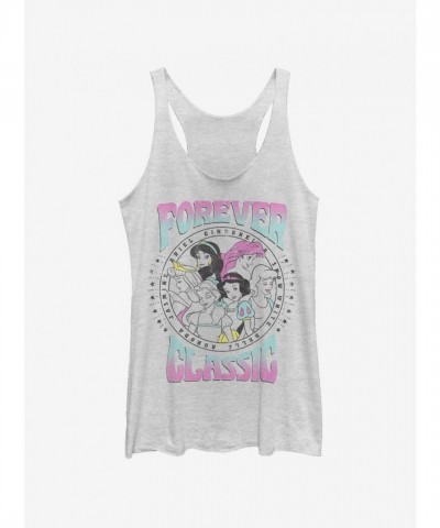 Disney Classic Princess Tank Top for Girls - White