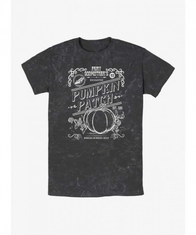 Disney Cinderella Mineral Wash T-Shirt - Fairy Godmother's Pumpkin Patch Multi