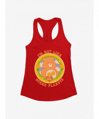 Care Bears Not Like Other Planets Girls Junior Size Cotton Blend Tank Top