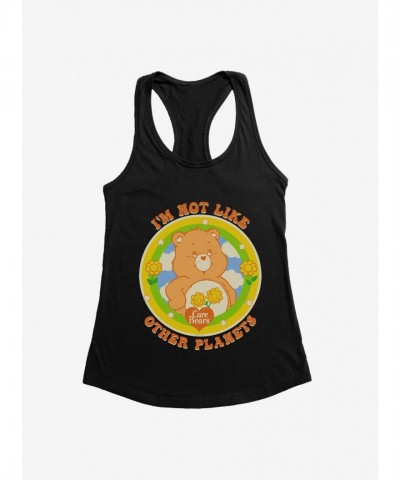 Care Bears Not Like Other Planets Girls Junior Size Cotton Blend Tank Top