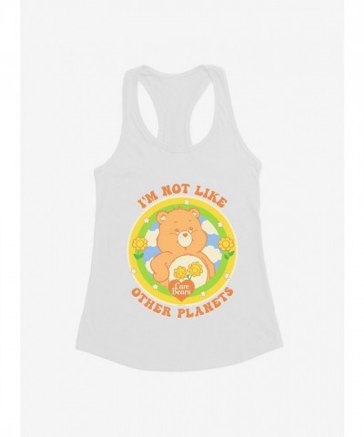 Care Bears Not Like Other Planets Girls Junior Size Cotton Blend Tank Top