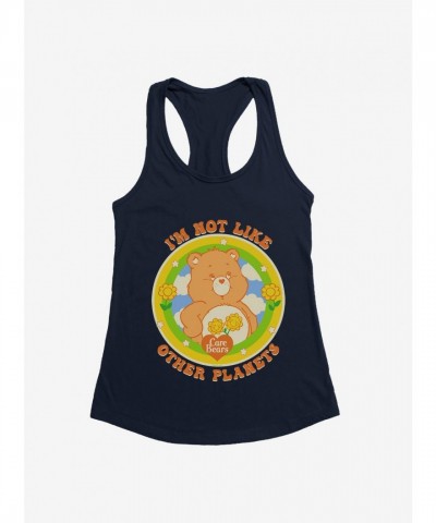 Care Bears Not Like Other Planets Girls Junior Size Cotton Blend Tank Top