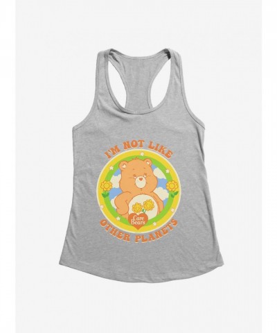 Care Bears Not Like Other Planets Girls Junior Size Cotton Blend Tank Top