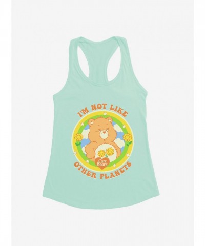 Care Bears Not Like Other Planets Girls Junior Size Cotton Blend Tank Top