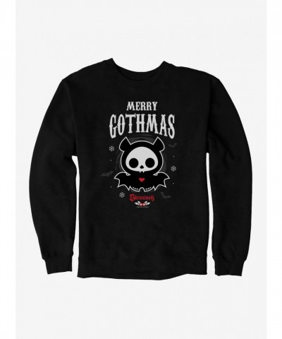 Skelanimals Merry Gothmas Unisex Sweatshirt - Black