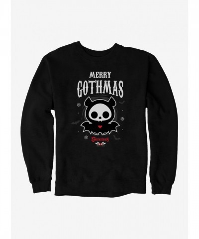 Skelanimals Merry Gothmas Unisex Sweatshirt - Black