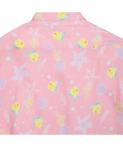 Flounder Undersea Pattern Shirt for Adults – Inspired by The Little Mermaid