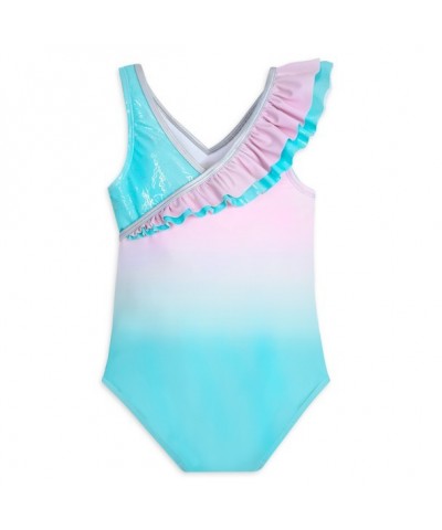 Ariel Inspired One-Piece Swimsuit for Girls – The Little Mermaid Magic