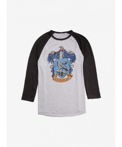 Harry Potter Ravenclaw Sketch Raglan T-Shirt - Unisex Black