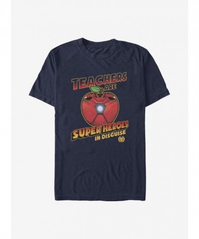 Marvel Teachers as Superheroes Ironman T-Shirt - Men's Blue