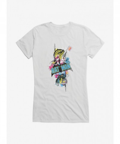 Batman Smiley Bomb Graphic T-Shirt for Girls by DC Comics