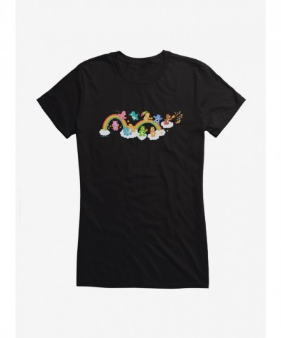 Care Bears Rainbow Slide Girls Junior Size T-Shirt