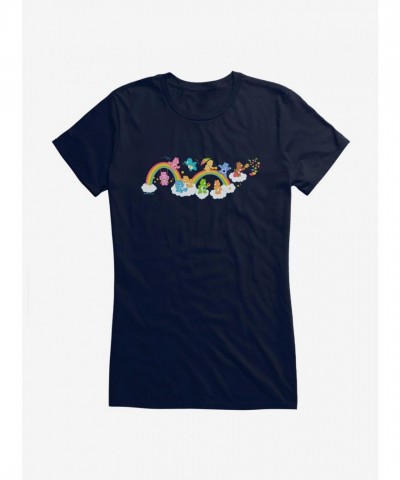 Care Bears Rainbow Slide Girls Junior Size T-Shirt