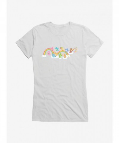 Care Bears Rainbow Slide Girls Junior Size T-Shirt