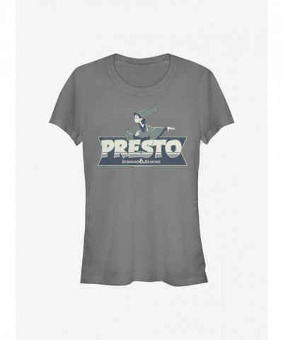 Presto Dungeons & Dragons Grey T-Shirt for Girls
