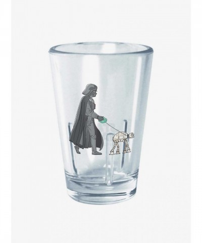 Star Wars Mini Glass Vader Walker - Clear Tritan Durable Option