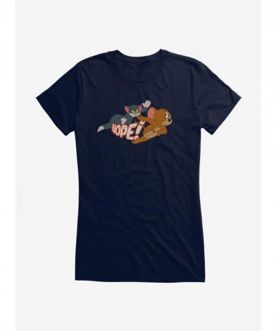 Tom and Jerry Girls Cartoon T-Shirt - Lightweight Cotton for Juniors