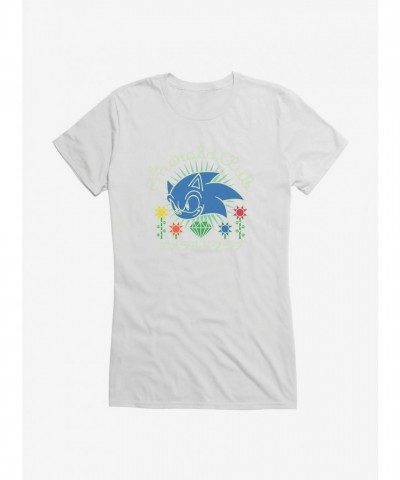 Sonic Girls Emerald Club Lightweight Cotton T-Shirt