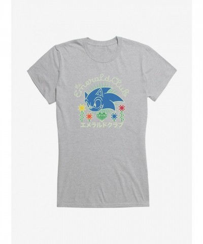 Sonic Girls Emerald Club Lightweight Cotton T-Shirt