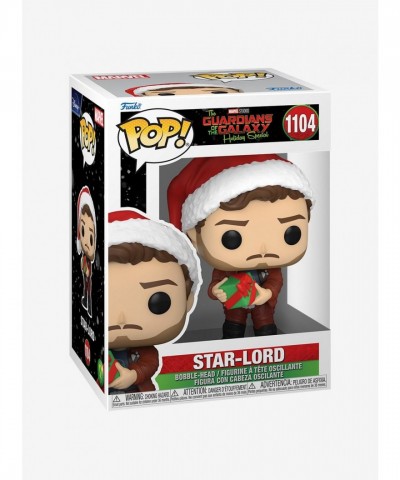 Funko Pop! Marvel Guardians of the Galaxy Holiday Star-Lord Vinyl Figurine