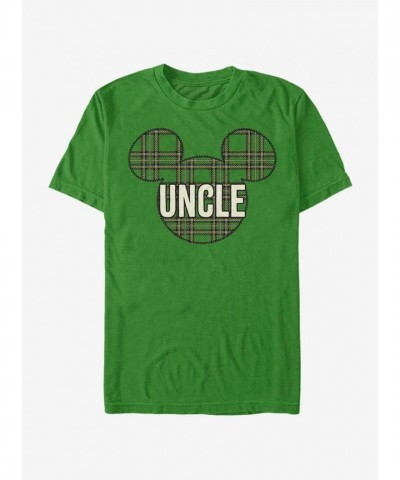 Disney Uncle Mickey Mouse Holiday Lightweight Cotton T-Shirt for Men