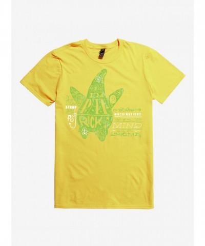SpongeBob's Best Friend Patrick Script T-Shirt for Men