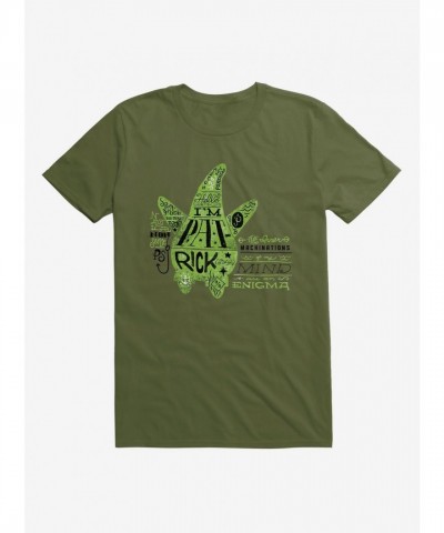 SpongeBob's Best Friend Patrick Script T-Shirt for Men
