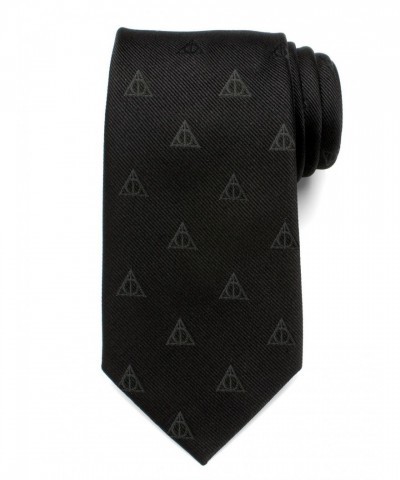 Harry Potter Official Deathly Hallows Silk Tie for Men