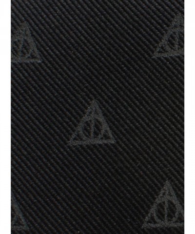 Harry Potter Official Deathly Hallows Silk Tie for Men