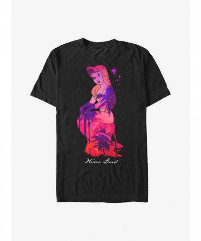 Disney Peter Pan Never Land Mermaid Lagoon Unisex T-Shirt - Black