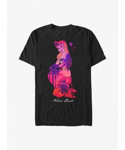 Disney Peter Pan Never Land Mermaid Lagoon Unisex T-Shirt - Black