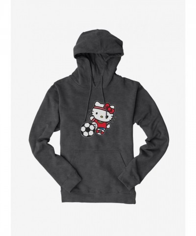 Hello Kitty Unisex Men's Soccer Kick Hoodie