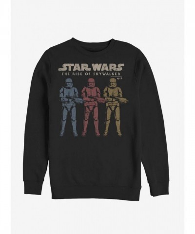 Star Wars The Rise of Skywalker Men's Black Color Guard Sweatshirt