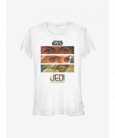 Star Wars The High Republic Eyes of the Republic Lightweight T-Shirt for Girls - White