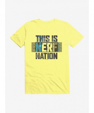 Nerf Lines T-Shirt for Men - Lightweight Cotton