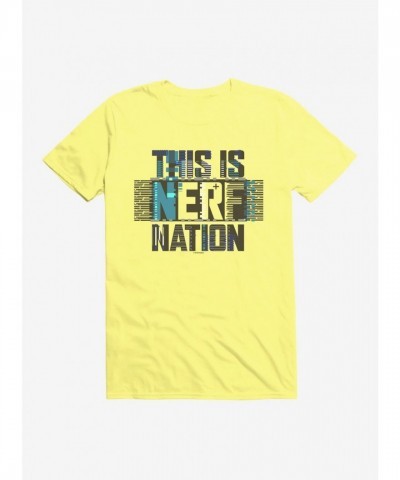 Nerf Lines T-Shirt for Men - Lightweight Cotton