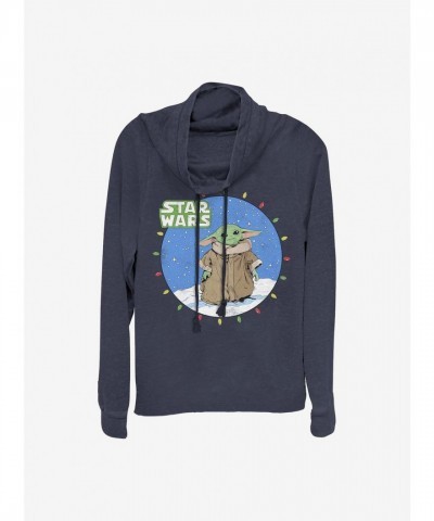 Star Wars Mandalorian Child Snow Baby Lightweight Top - Blue for Girls