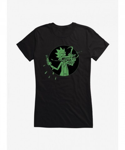 Rick And Morty Glorzo Attack Girls Junior T-Shirt