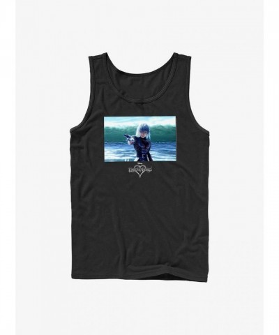 Disney Riku Kingdom Hearts Tank Top - Black for Men