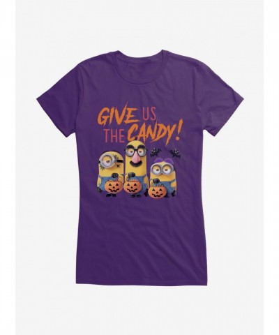 Minions Candy Girls Tee for Juniors