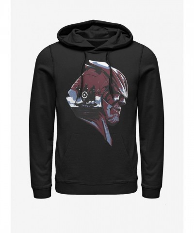 Marvel Avengers Endgame Thanos Hoodie - Black Men's Comfortable Jacket