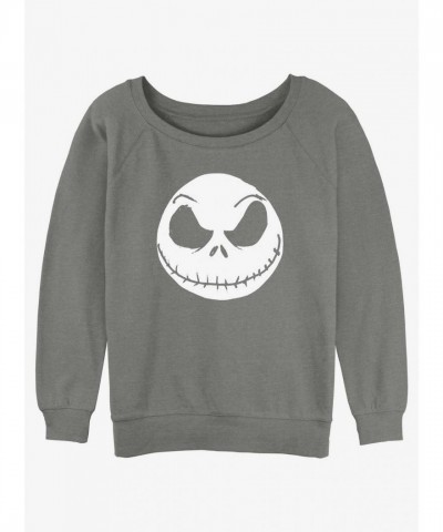 Disney Jack Skellington Iconic Sweatshirt for Girls - Grey