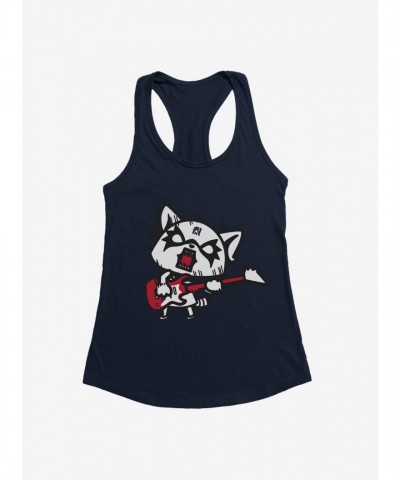 Aggretsuko Metal Hard Rock Girls Tank Top