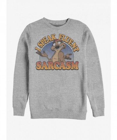 Disney Lion King Grey Crewneck Sweatshirt for Men