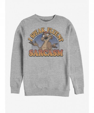 Disney Lion King Grey Crewneck Sweatshirt for Men