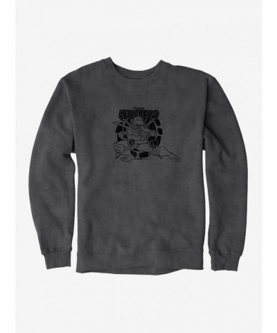 Teenage Mutant Ninja Turtles Leonardo Shadow Print Men's Sweatshirt