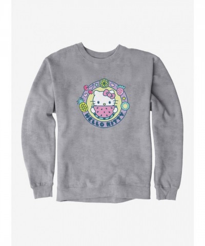 Hello Kitty Vacation Icon Watermelon Unisex Sweatshirt