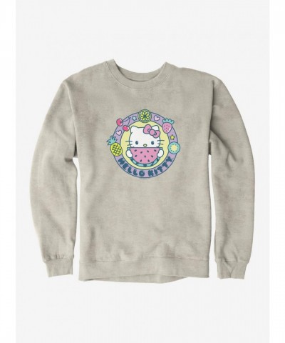 Hello Kitty Vacation Icon Watermelon Unisex Sweatshirt