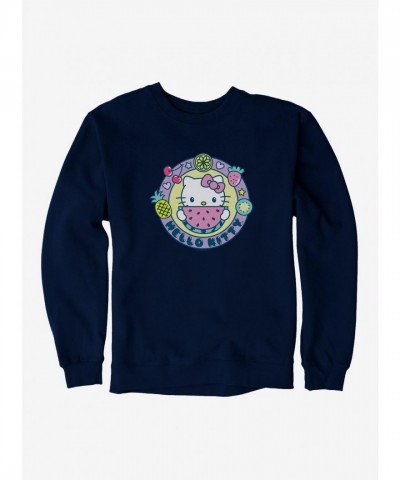 Hello Kitty Vacation Icon Watermelon Unisex Sweatshirt